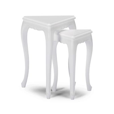 Triangle Nesting Side Tables, Set of Two Frontgate