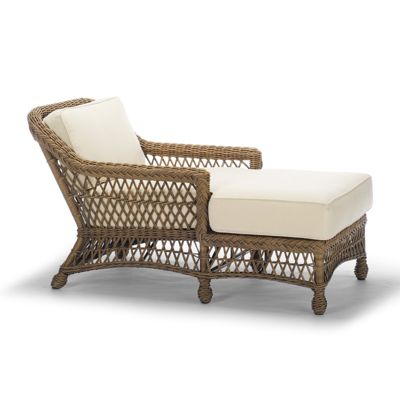 Hampton Chaise Lounge with Cushions