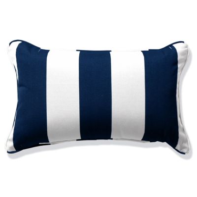 Cabana Stripe Navy Pillows 