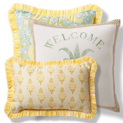 Sunshine Designer Pillow Collection Frontgate
