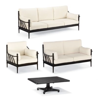 Sorrento sofa set 4pc discount