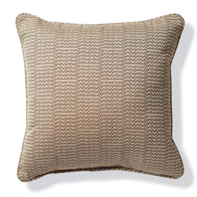 Stitch Putty Outdoor Pillow | Frontgate