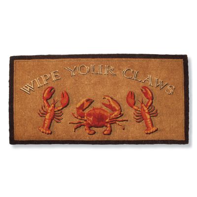 Wipe Your Claws Coco Mat In Natural Frontgate