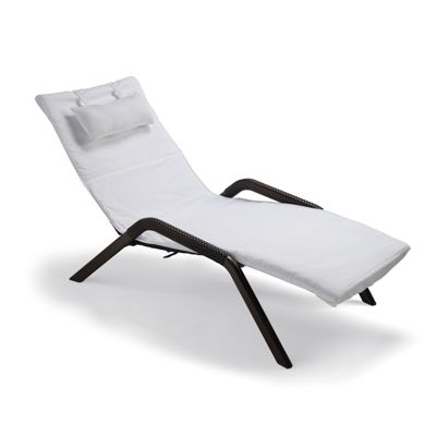 Lugano Chaise Velour Cover Frontgate