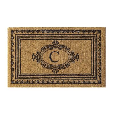 Estate Monogrammed Coco Door Mat