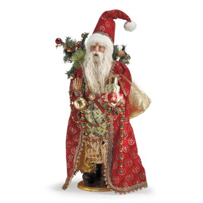 Tabletop Father Christmas Figure | Frontgate