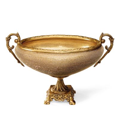 Crystal Oval Bowl with Handles Frontgate