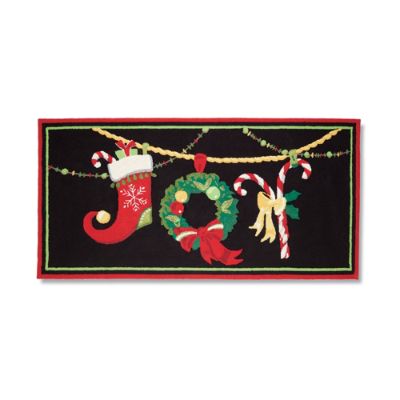 Christmas Joy Door Mat Frontgate