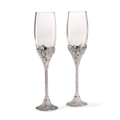 Olivia Riegel Windsor Champagne Flutes, Set of Two | Frontgate