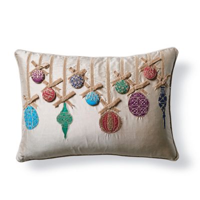 Ornament Decorative Pillow Frontgate