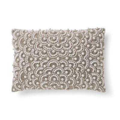 Pearl Decorative Lumbar Pillow Frontgate