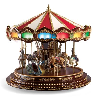 Deluxe Christmas Carousel | Frontgate