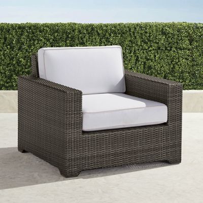 Palermo Lounge Chair with Cushions in Bronze Finish | Frontgate