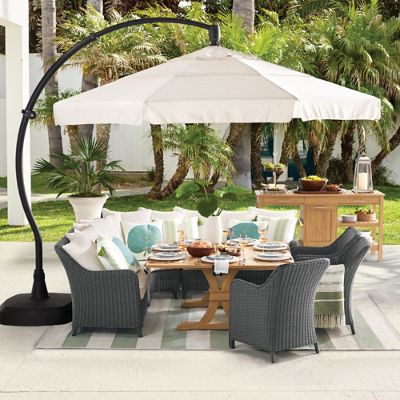 11' sunbrella patio umbrellas Treasure Garden ® 11 ft Octagonal Outdoor Patio Umbrella (High-Perform main image 1