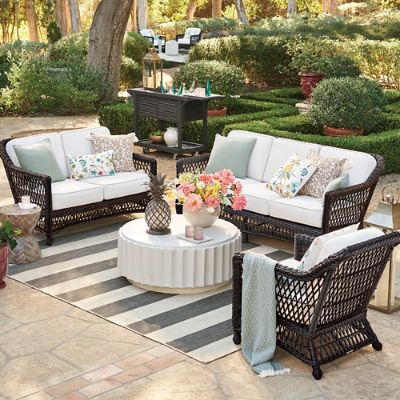 ★美品送料込ヴィンテージ風ラグマット 138×197cm ACTUS unico Convene Outdoor Patio Loveseat