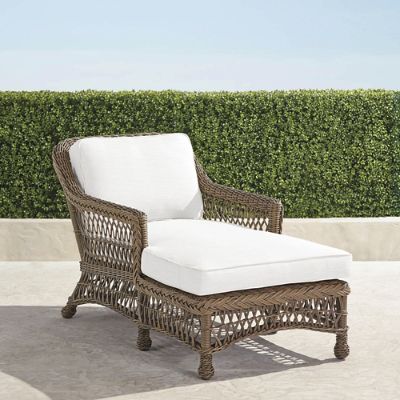 Hampton Chaise in Driftwood Finish Frontgate