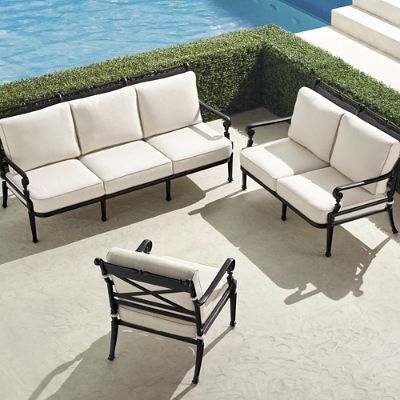 Frontgate cast discount aluminum patio furniture