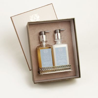 Antica Farmacista Acrylic Bath & Body Gift Set: Elderflower