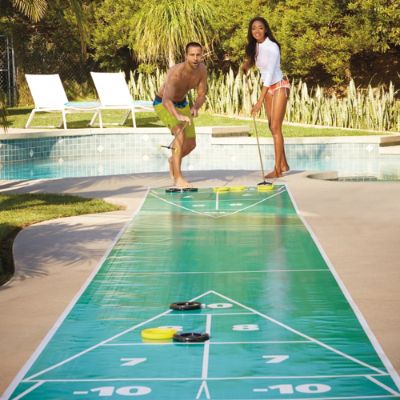 Portable Shuffleboard Set