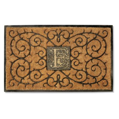 Capitol Monogrammed Door Mat | Frontgate