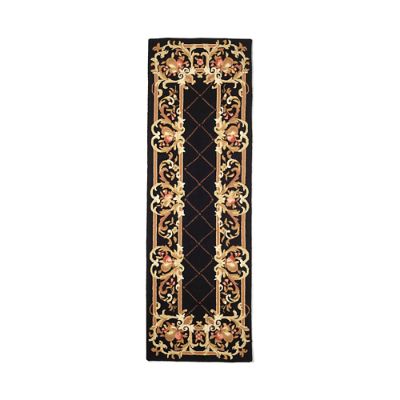 Anjou Hand-Hooked Wool Runner | Frontgate