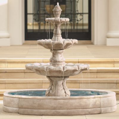 Classical Finial Fountain Frontgate