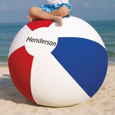 personalised beach ball