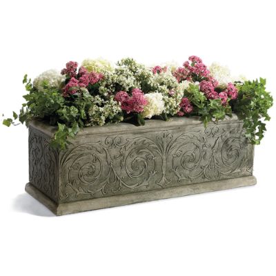 Arabesque Rectangular Planter | Frontgate