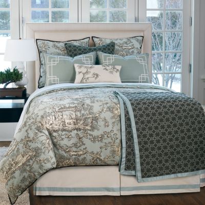 Vera Button Tufted Comforter Frontgate