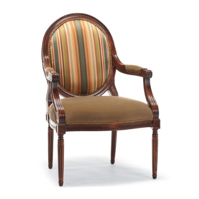 Triomphe Oval Back Chair | Frontgate