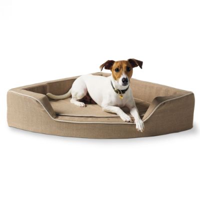 Linen Corner Pet Bed Frontgate