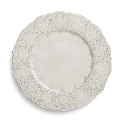 Merletto Lace Charger Plates, Set of Two Frontgate