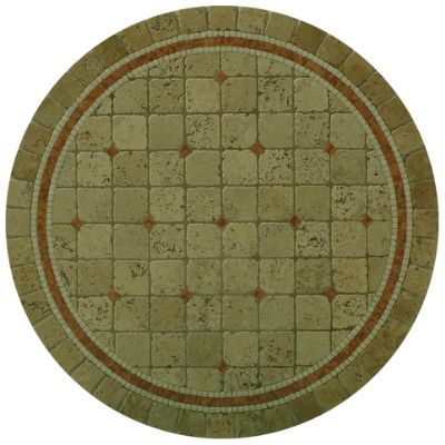 Column Faux Stone Table Base Frontgate