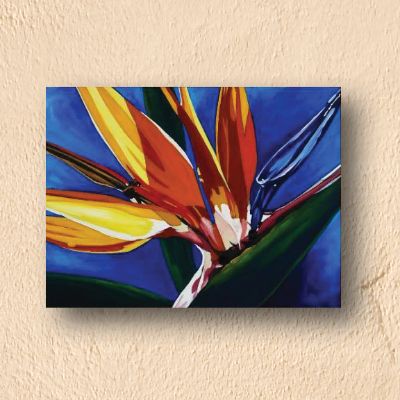 Paradise Flower Canvas | Frontgate