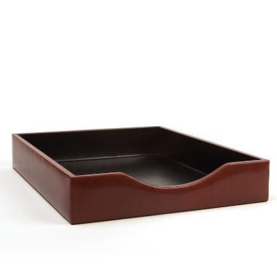 Bosca Leather Desk Trays | Frontgate
