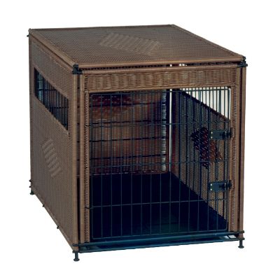 Mr herzher's wicker dog crate hotsell