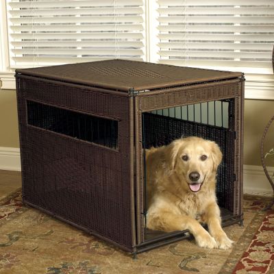 Wicker kennel hotsell