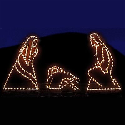 Joseph, Mary and Jesus Display | Frontgate