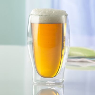 Set of Two Double Wall Beer Glasses | Frontgate