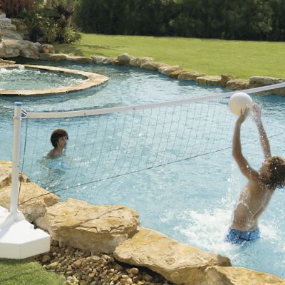 Water Volleyball Pool Game Frontgate