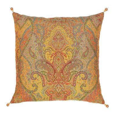 Raj Paisley Decorative Pillow by Elaine Smith | Frontgate