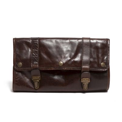 Austin Leather Hanging Dopp Kit by Moore and Giles Frontgate