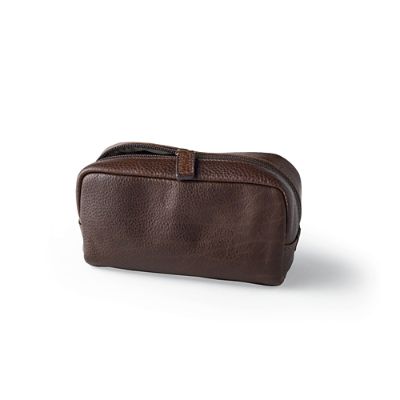 Leather Mini Dopp Kit by Moore and Giles Frontgate