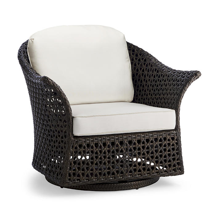 Maxwell Swivel Lounge Chair Cover Frontgate