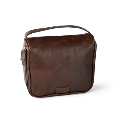 Donald Leather Dopp Kit by Moore and Giles Frontgate
