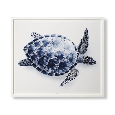 Indigo Turtle Giclée Print | Frontgate