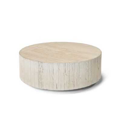 Barrel Wood Coffee Table Tailored Furniture Cover | Frontgate