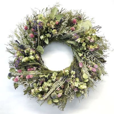 Sweet Annie Eucalyptus Mixed Wreath | Frontgate