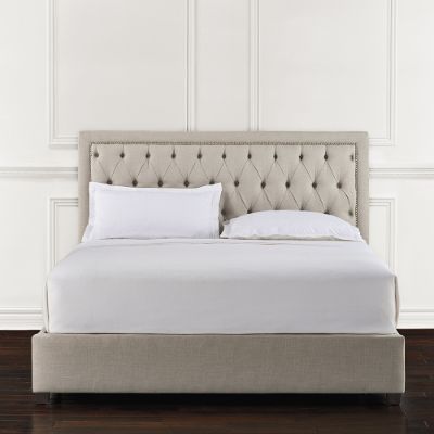 Lyell Tufted Upholstered Bed | Frontgate