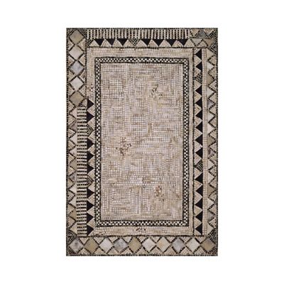 Ancient Mosaic Bisque Lamontage™ One-of-a-Kind Outdoor Rug